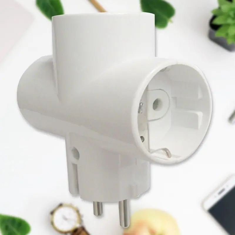 

Multi plug 3-way adapter plug Multiple plug socket child protection New