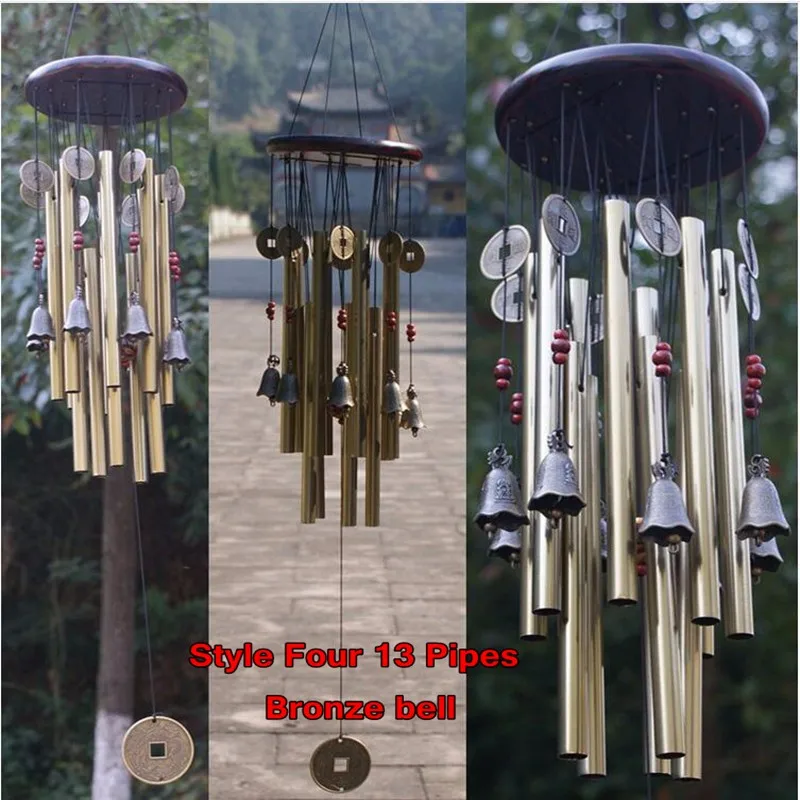TL-192-Bronze bell 13 Pipes