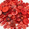 Red 50 Gram DIY Making Hand Knitting doll's clothing Buttons Resin Promotions Mixed Sewing Scrapbook PT233 1