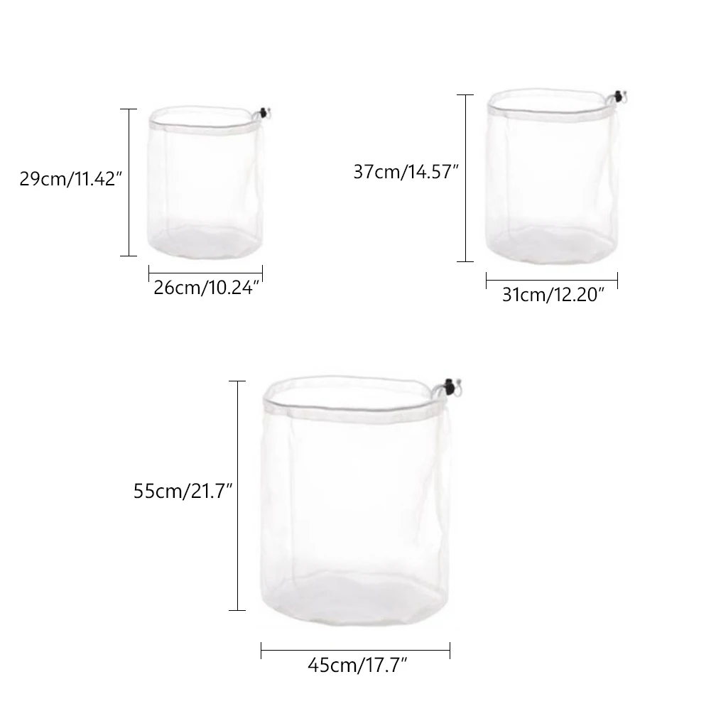 3 حجم كبير قدرة شبكة الصدرية كيس غسيل شبكي آلة قابل للغسل صافي غسل أكياس الملابس الداخلية الصدرية الملبس الجوارب غسل أكياس