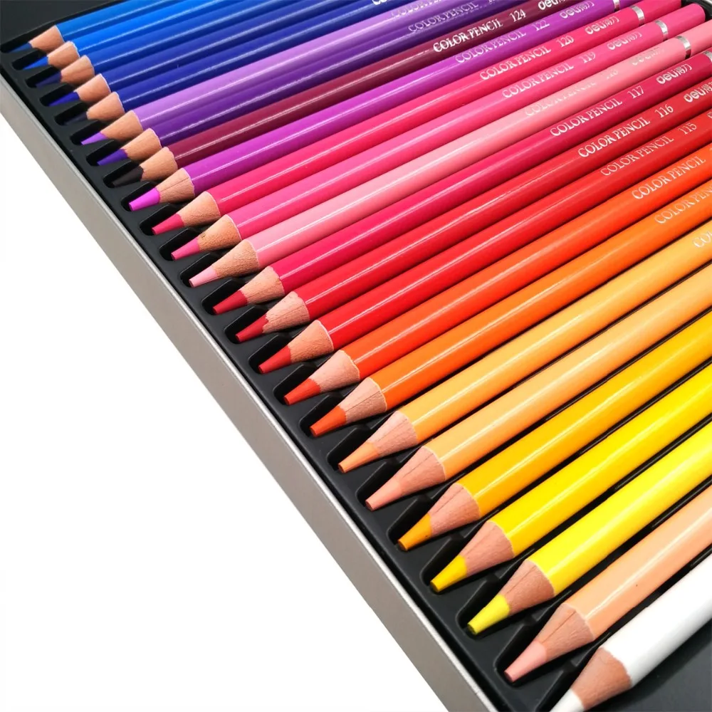 Premium 24 36 48 72 Matite Colorate lapices de colores Professionale Soft Core Disegno Colorato Set Matita per Libri Da Colorare in Premium 24 36 48 72