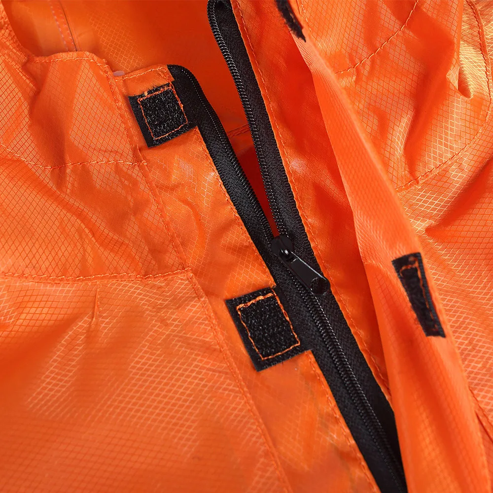 Непромокаемые карманы, для походов, путешествий, куртка с капюшоном, дождевик, водонепроницаемый и устойчивый к царапинам L0425