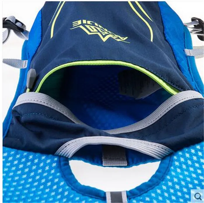 AONIJIE al aire libre bolsa deportiva ligera Trail Running Marathon Riding hidratación mochila con 2 botellas opcionales 250 ml