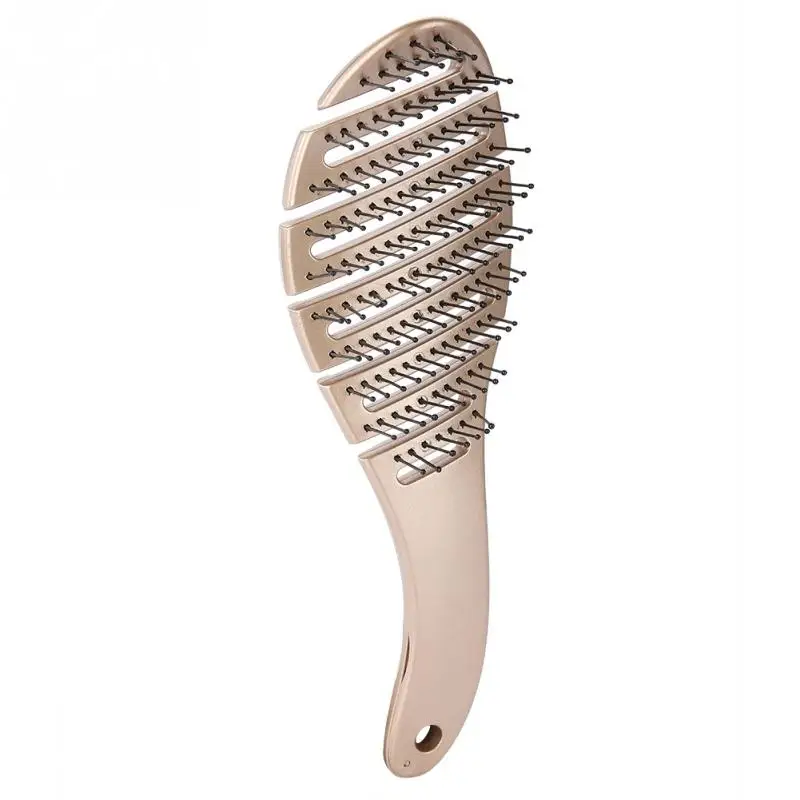 

Hair Brush Comb Massage Fashion Salon Scalp Anti-static Comb Arched Design Hair Care Hairdressing Styling Brush Massager Tools