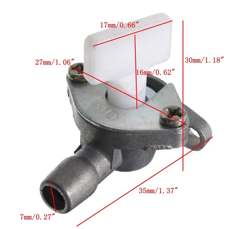 Карбюратор топливный кран переключатель 47cc 49cc для Мини Мото ATV Quad мини мото байк