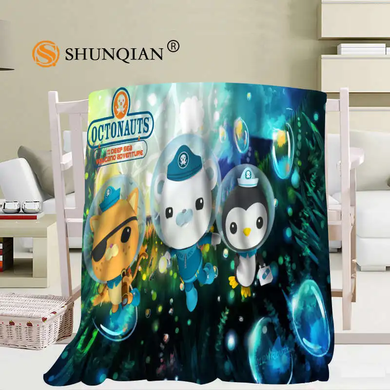 The Octonauts Octopod Blanket Soft DIY Sofa Bed Throw Blanket Kid Adult