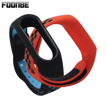 

Foonbe for Miband 2 Band Belt Sport Silicone Band Strap For Xiaomi mi band 2 Bracelet Smart Wristbands Smart Accessories