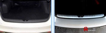 

The High Quality NEW!! For Kia Optima K5 2016 2017 Stainless Steel Exterior Car Inner Rear Bumper Guard Plate Cover Trim 1pcs