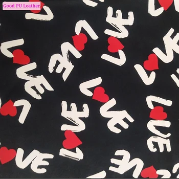 

Nice 138cm Wide Black Faux Leather Fabric We Printed PU Fabric Synthetic Artificial Leather Material Sewing Diy Pants Dress