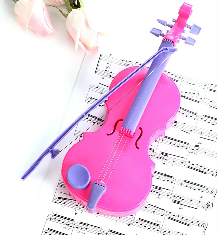 Drawable Plastic Mini Electronic Violin Fancy Childhood Toy Baby