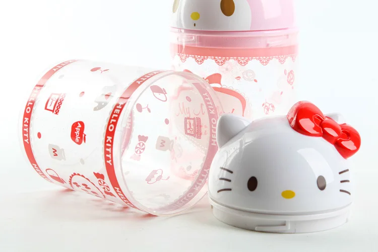 43% собака Мелодия hello kitty пластиковые украшения Детские игрушки ящика типа 19 см ватные палочки коробка для хранения WJ01