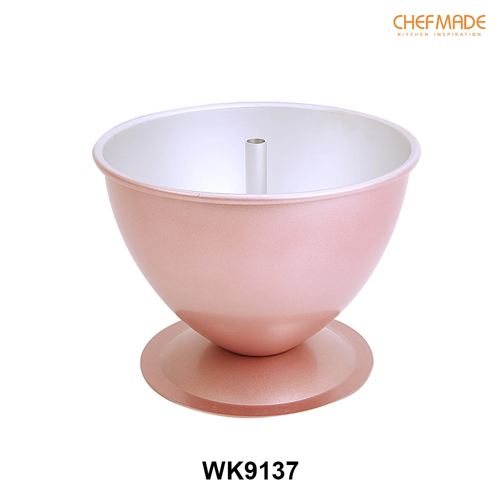 

CHEFMADE Anodized Princess Barbie Cake Mould, 7-Inch Non-Stick Anodized Cake Pan,FDA Approved For Kitchen Oven Baking