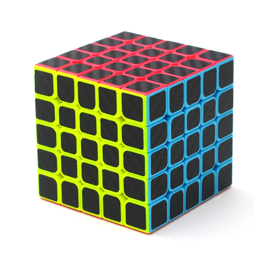 D-FantiX Z куб из углеродного волокна наклейка 5x5 магический 5x5x5 скоростной