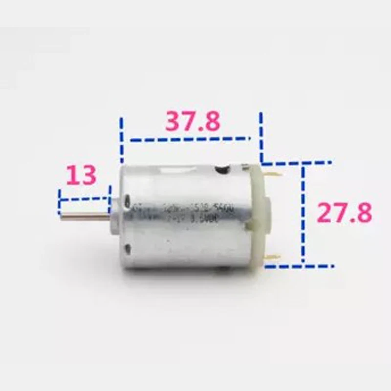 RS380, двигатель постоянного тока, железный корпус, двигатель постоянного тока, 6 V-12 V миниатюрный двигатель