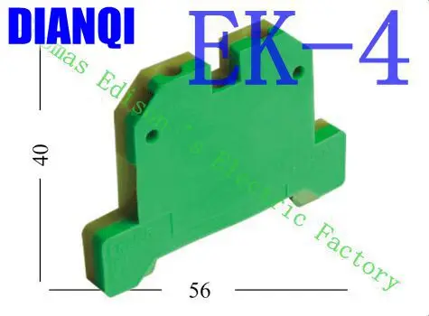 

EK4/35 EK-4/35 Terminal Block Terminal Connector/Cable Connector/Wire Connector/Splice 100PCS/Pack