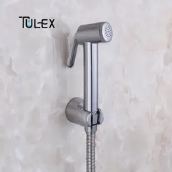 TULEX Туалет Биде ручки опрыскиватель Насадки для душа Shattaf хром экономического гигиенический душ отключения аксессуары для биде для Ванная
