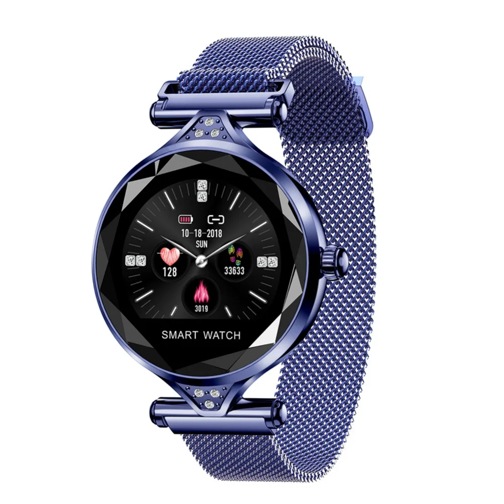 

H1 Female Color Screen Smart Bracelet Continuous Heart Rate Dynamic UI Ladies Fashion Health WeChat Sports Remind Smart Watch