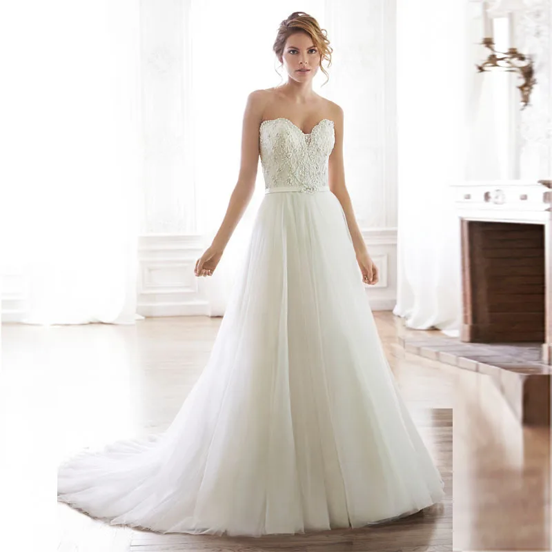 Cheap Tulle Wedding Dress