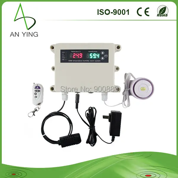 Remote GSM Humidity and Temperature Sensor, GSM Temperature and