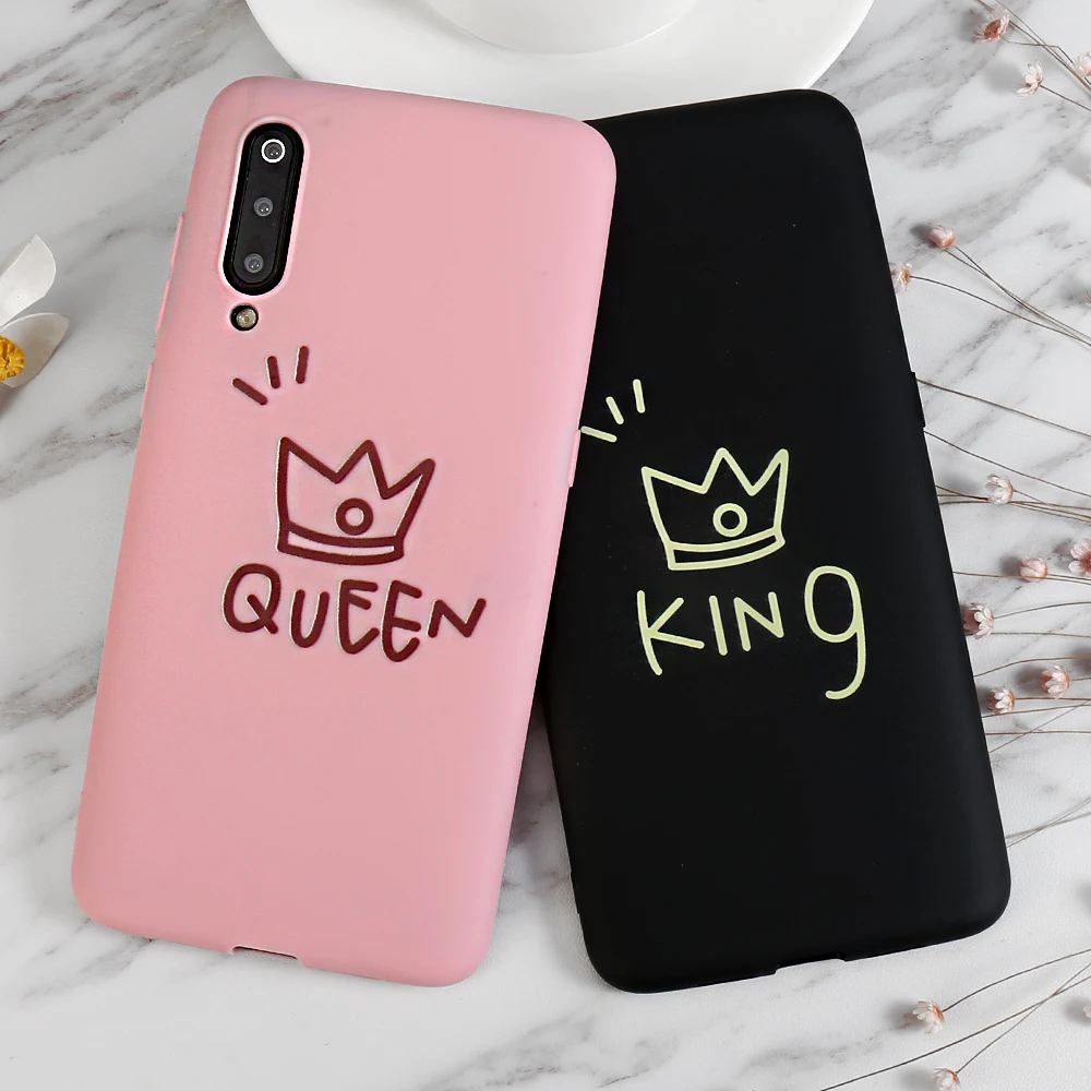 

Carton King Queen Phone Case For Samsung Galaxy J3 J4 J6 J7 J8 2018 Plus EU Edition J7 Max Duo Cases Silicone Full Cover Fundas