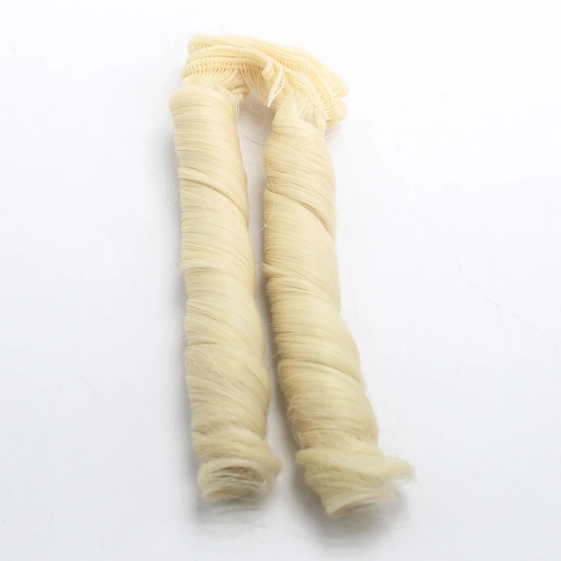 New Extension Doll Wigs 15100cm Roman Curly Hair for BJD SD Russian Handmade Toy Doll Accessories Tresses (7)