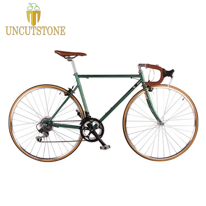 road bicycle fixie bike 700C vintage Fixed Gear bike Track 14 speeds road Bike