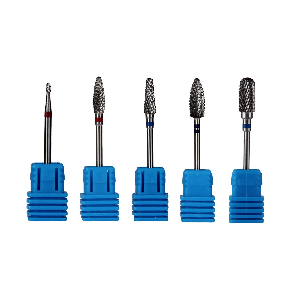 HOT Ceramic Carbide Nail Drill Bit Rotate Burr Milling Cutter Bits For