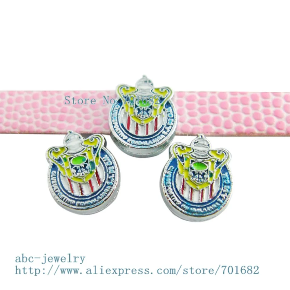 

DIY charms Internal Dia.8mm fit 8mm band wholesales free ship 8mm slide charms SL0314