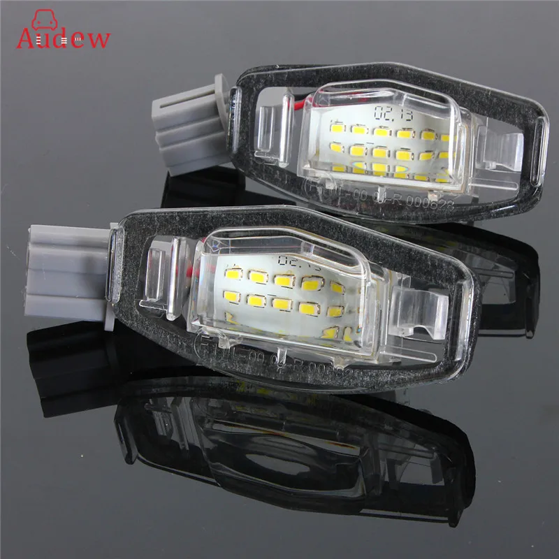 2шт 18 LED номерного знака Количество Светильник Ф=для Honda/Аккорд/Одиссей/Акура/ЦХ/Цивик 01-05 2шт 18 LED номерного знака Количество Светильник Ф=для Honda/Аккорд/Одиссей/Акура/ЦХ/Цивик 01-05