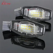 2Pcs 18 LED License Plate Lights Number Lamp f=For Honda/Accord/Odyssey/Acura/TSX/Civic 01-05