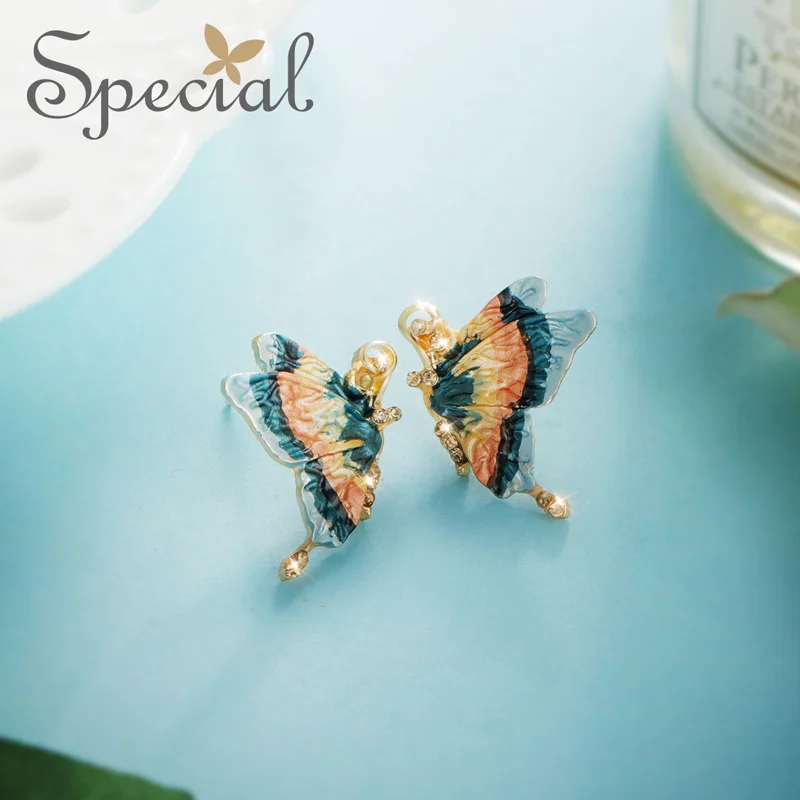 

The SPECIAL New Fashion euramerican sterling 925 Silver Needle Butterfly ear Nail female ear clip for women ,S2372E