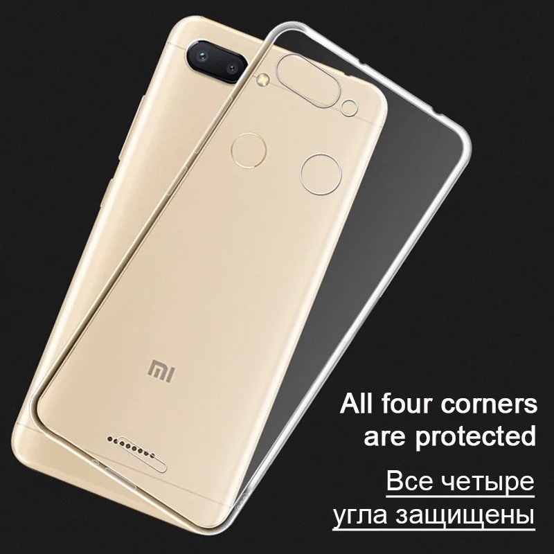 N-KXM1368_1_Ultra-thin Soft Case for Xiaomi Redmi 6 5.45 inch