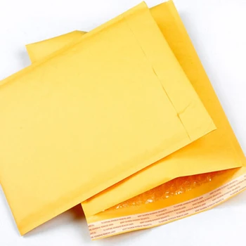 

10pcs/lots Bubble Mailers Padded Envelopes Packaging Shipping Bags Kraft Bubble Mailing Envelope Bags (130*230mm)