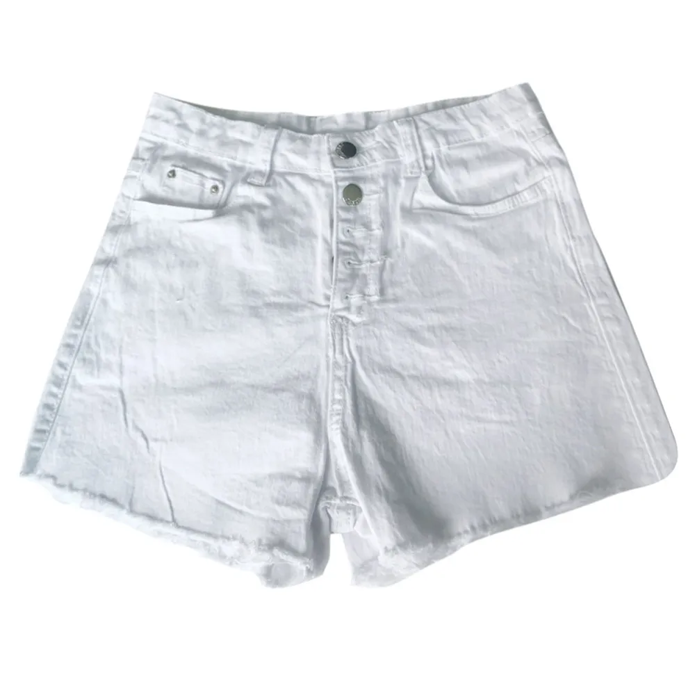 Женские летние короткие штаны для девочек, женские шорты с высокой талией и дырками, женские джинсовые шорты, однотонные шорты FB12A