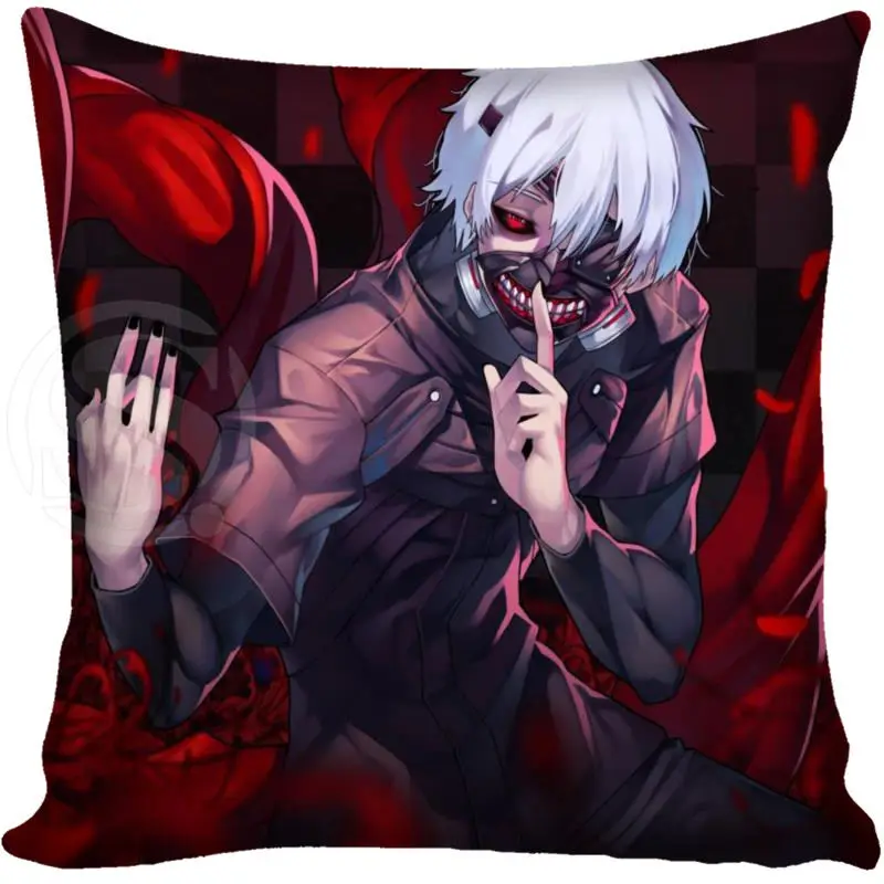 G0309 мага Милая одежда с надписью «Tokyo Ghoul японский аниме-наволочки Молнии Изготовленный На Заказ Подушка Чехол - Цвет: Тёмно-синий