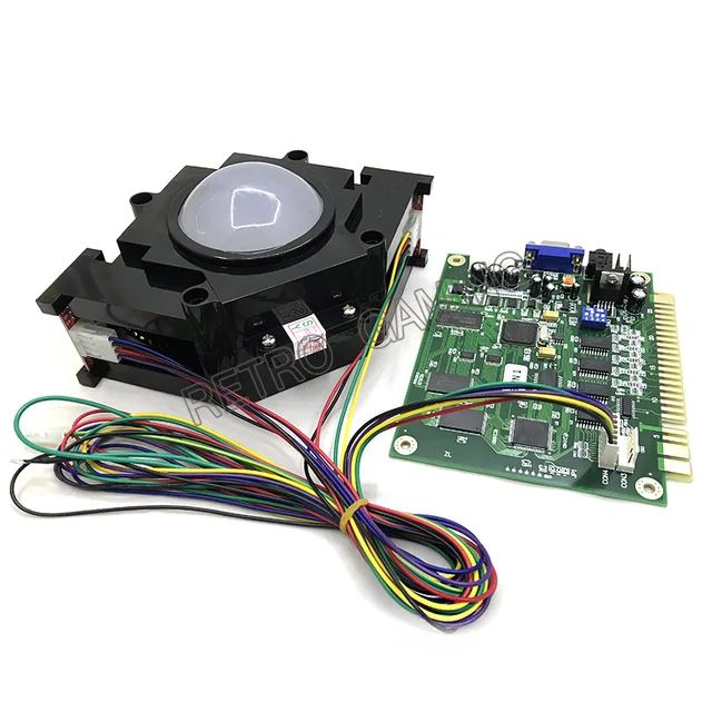 DIY Arcade kit with TrackBall and 60 in 1 jamma Multigame PCB board
