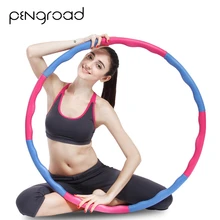 PENGROAD 8 частей съемный спортивный обруч для тренажерного зала тренировка Кроссфит обруч ДЛЯ ФИТНЕССА оборудование для бодибилдинга легко носить с собой