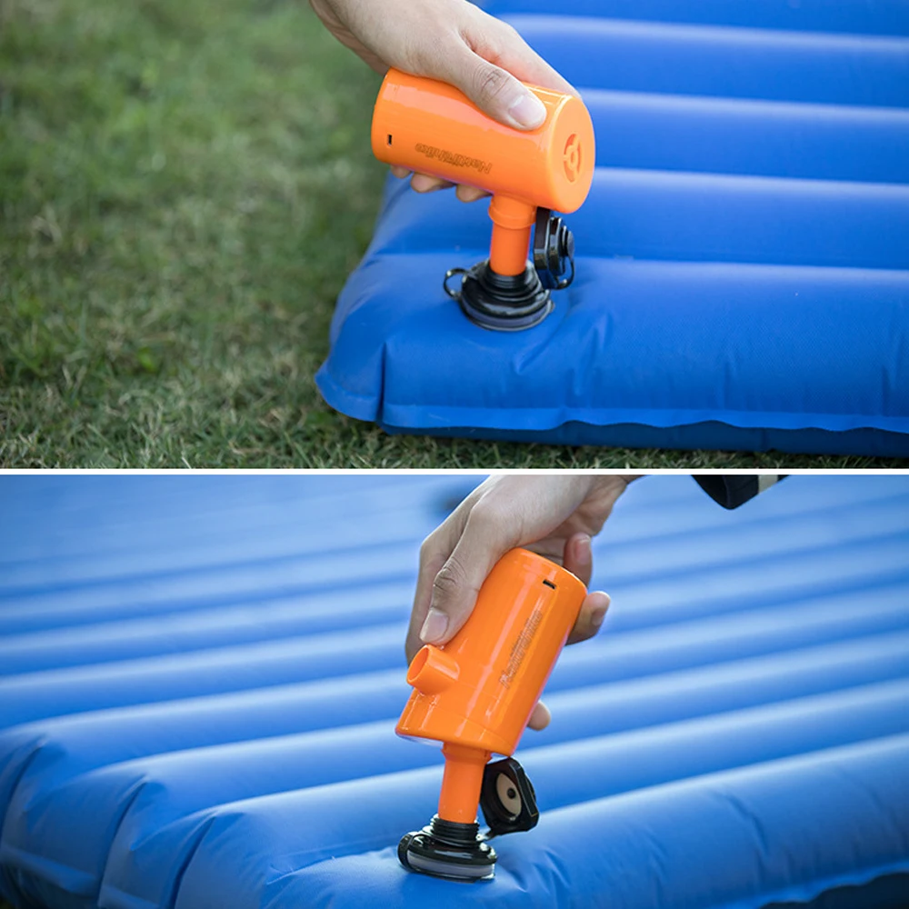 Electric Inflatable Pump For Outdoor Air Mat Camping Moisture-proof Mattress Travel Pillow Mini Portable USB Charging