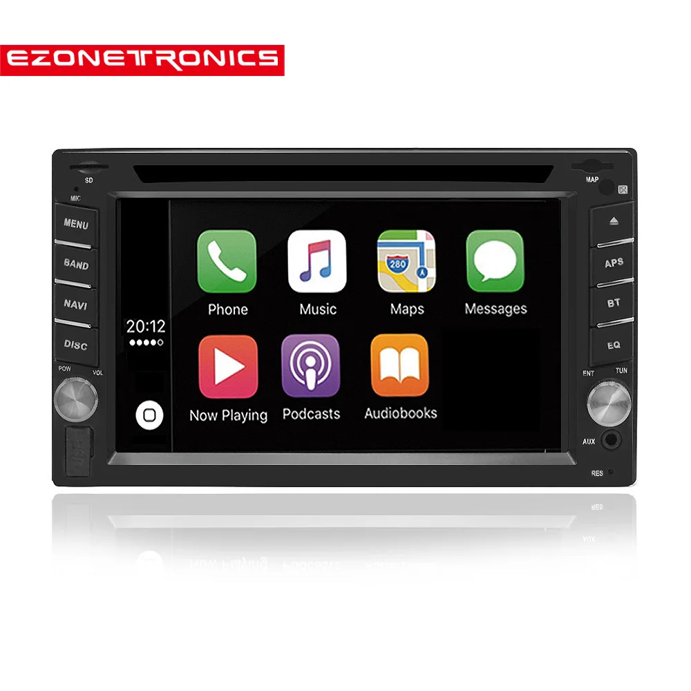 Универсальный DVD плеер автомагнитола carplay 6 2 дюйма автомобильное радио стерео