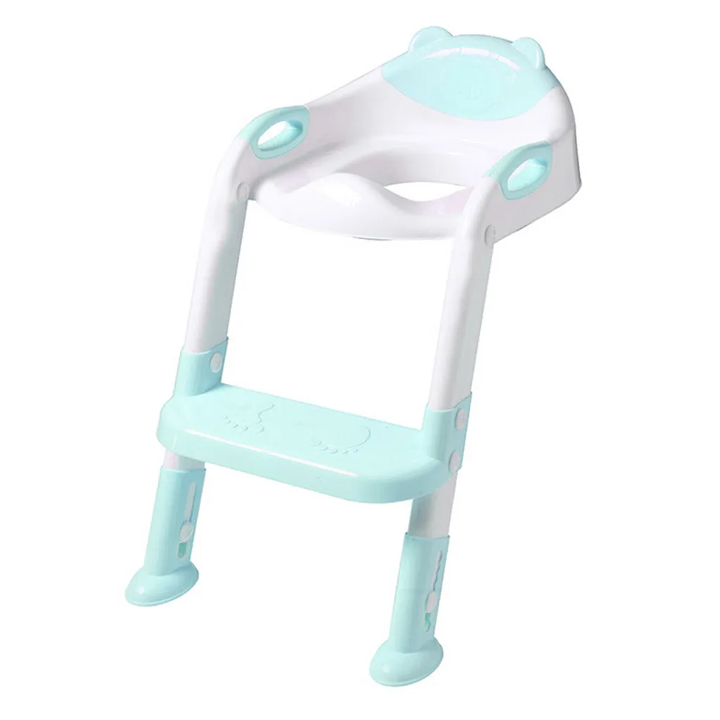 Новое Детское сиденье на горшок кольцевой коврик кроссовки детские горшок туалет подушка на унитаз детское сиденье для унитаза писсуар ванная комната пластиковые изделия#10 - Цвет: Blue