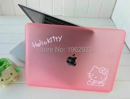 Love Hello Kitty Hard Rubberized Case Cover Fr Apple Macbook Pro Air 11" 12" 13" 