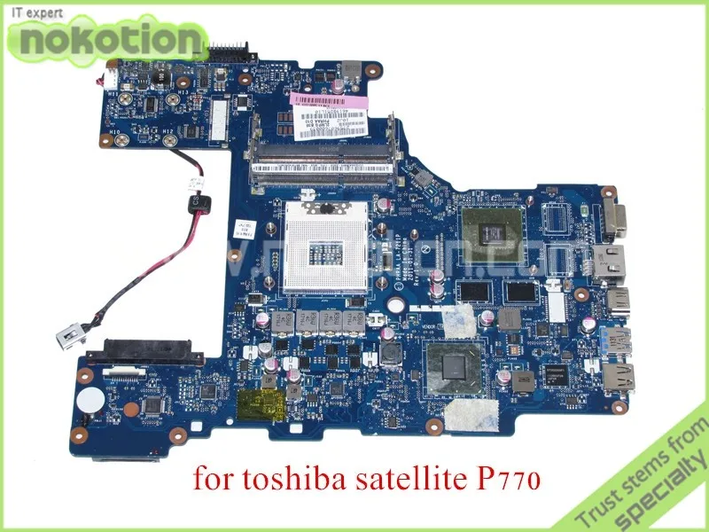 NOKOTION phraa LA-7211P REV 1.0 МБ K000122880 плат для ноутбука Toshiba Satellite P770 материнской HM65 GeForce gt540m