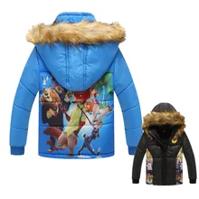 2016 new Winter Children Jacket Boys Girls warm Down Coat Kids Outerwear Coats Stripe Clothing For Baby Boys Girls warm clothes