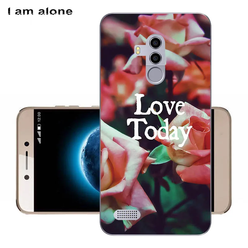 Чехол для телефона I am alone для Leagoo T8s 5,5 дюйма, мягкий ТПУ мобильный Модный чехол с мультяшным принтом для Leagoo T8s, сумки - Цвет: Solf TPU HH14