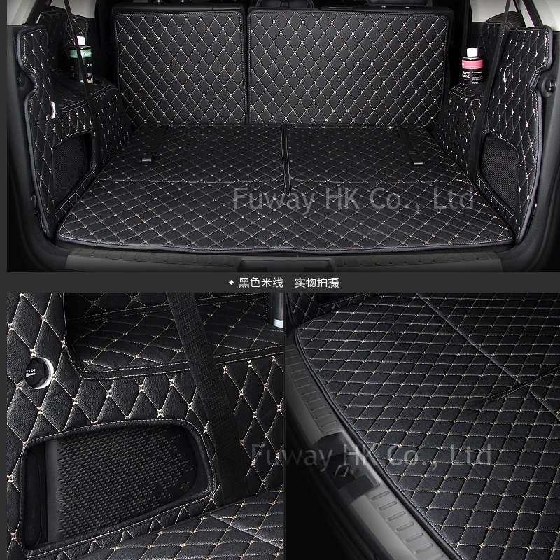  CUSTOM Cargo Liner car trunk mat carpet interior leather mats pad car-styling for dodge journey JC 