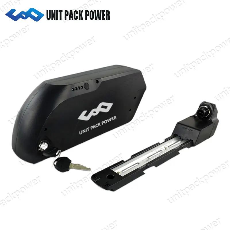 Top Down Tube Ebike Battery 48V 13Ah Electric Bike Tiger Shark 48V 750W Lithium Battery with Samsung Cell USB Port 2