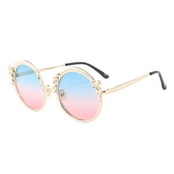 

Vintage Round Sunglasses Women Accessories Luxury Ladies Sun Glasses for Club Goggles Oculos Shades 18430DF