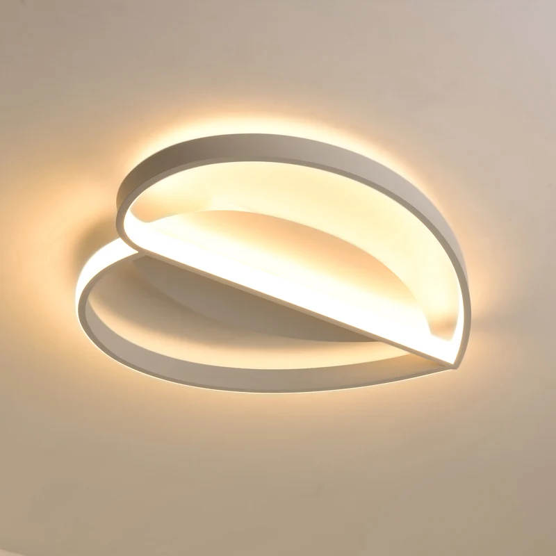 Потолочная люстра для гостиной спальни плафонье lustre de plafond в форме сердца детской