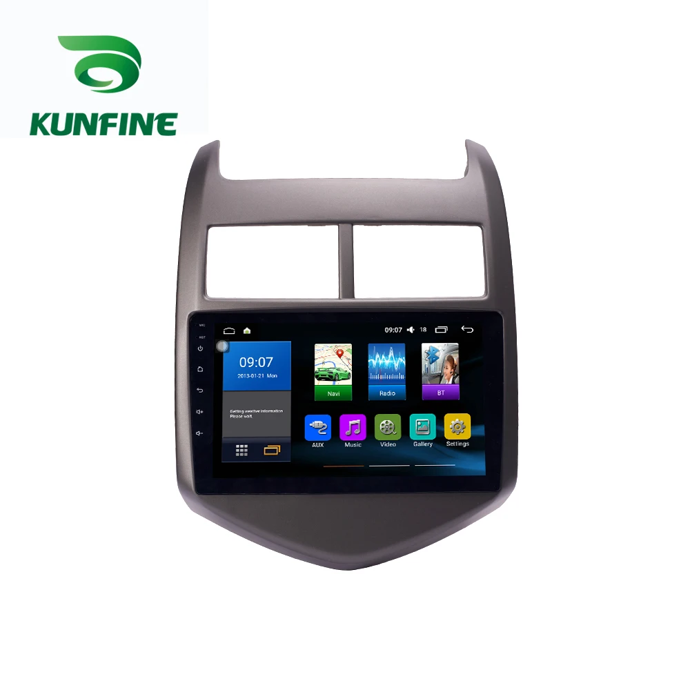 Excellent Octa Core 1024*600 Android 8.1 Car DVD GPS Navigation Player Deckless Car Stereo for Chevrolet AVEO 2011-2013 Radio Headunit 3