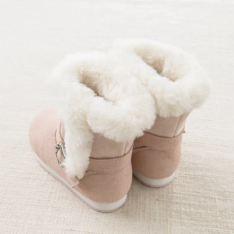Dave Bella/сезон осень-зима; зимние сапоги для девочек; модные розовые сапоги; Брендовая обувь; DB5538